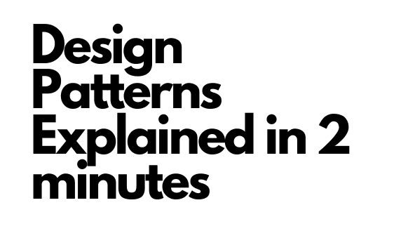 Design Patterns Easily Explained